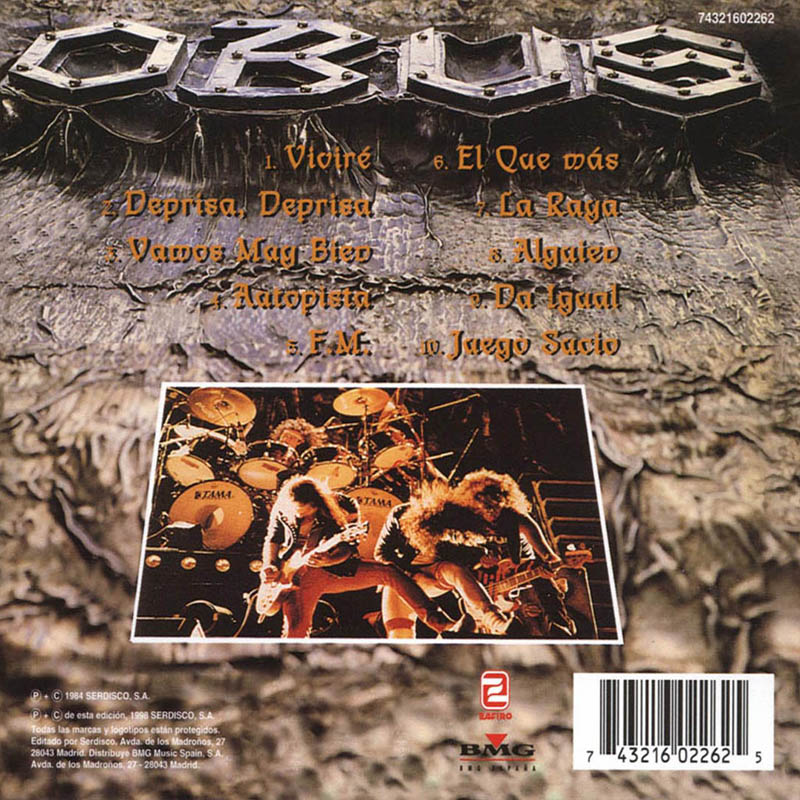 Contraportada OBÚS - En Directo