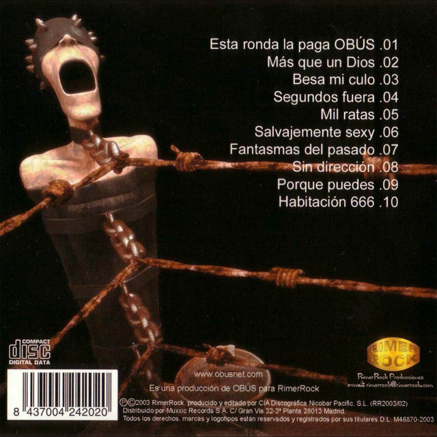 Contraportada OBÚS - En Directo